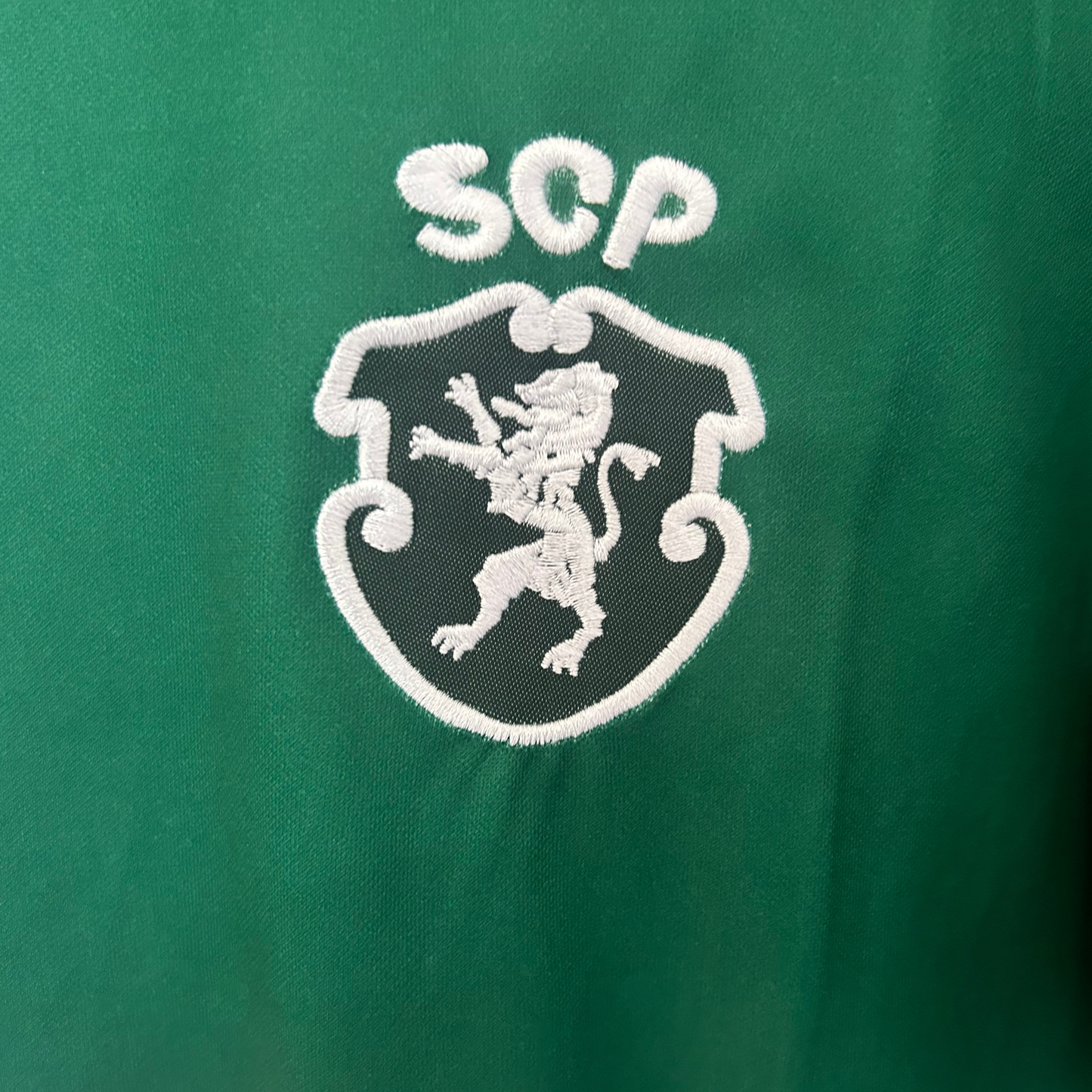 ELVN Sporting CP Heritage Kit featuring green and red jersey with club crest, displayed flat on a white background.