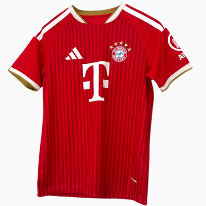Bayern Munich 2026/27 home kit by ELVN, featuring the team jersey with club crest and traditional red and white design.