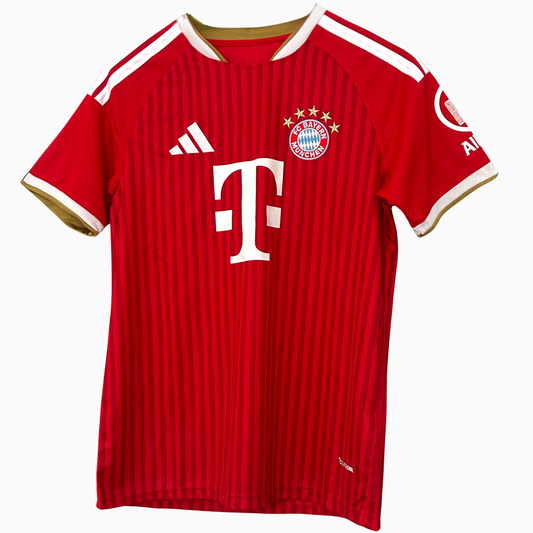 Bayern Munich 2026/27 home kit by ELVN, featuring the team jersey with club crest and traditional red and white design.