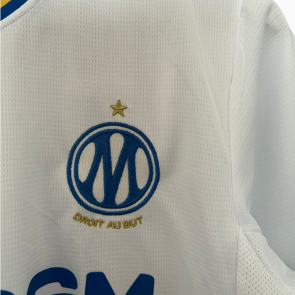 OLYMPIQUE MARSEILLE home kit 2026/27 by ELVN, featuring the team’s iconic blue jersey with club crest and modern design.