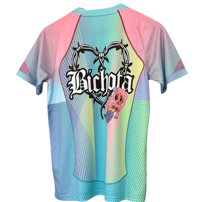 FC Barcelona x Karol G pastel kit by ELVN featuring team logo and pastel-colored apparel and accessories.