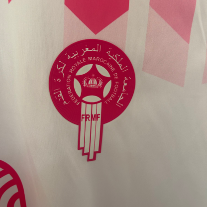 ELVN Morocco Pink Concept Kit with pink and neutral makeup products arranged on a white surface for a beauty showcase