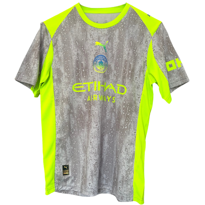Manchester City third kit 2025/26 by ELVN, featuring the team’s latest football jersey with vibrant design and team logo.