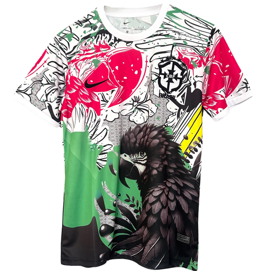 ELVN Brazil Black Parrot Kit featuring detailed black and vibrant feather patterns, ideal for bird enthusiasts and collectors.