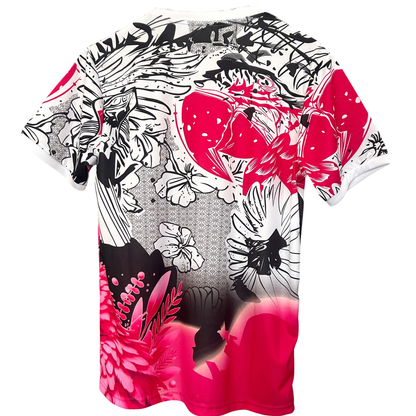 Elvn Brazil Pink Parrot Kit featuring a vibrant pink parrot figure with detailed feather textures and colorful design.