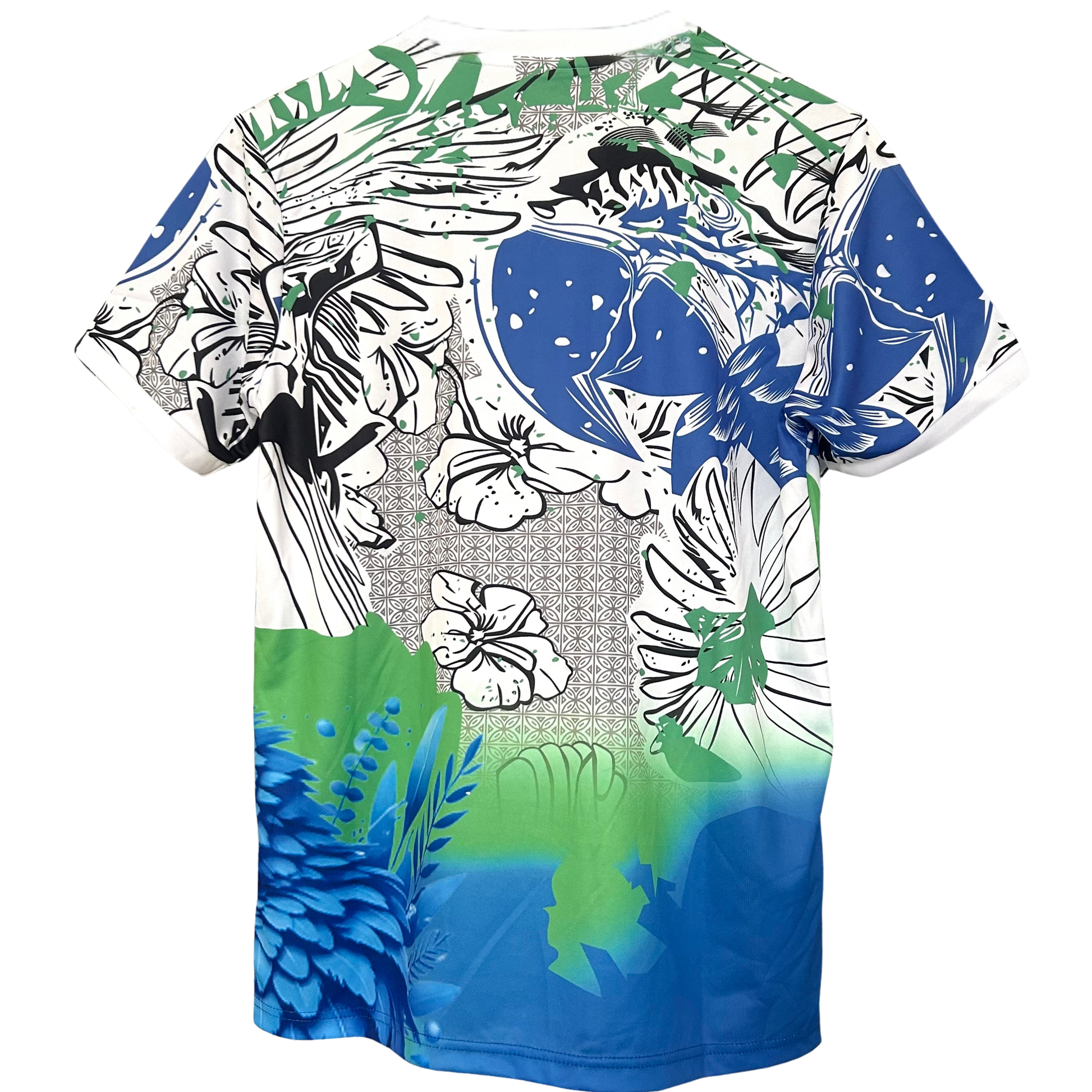 ELVN Brazil Blue Parrot Kit featuring vibrant blue feathers and detailed parrot design on a natural background.