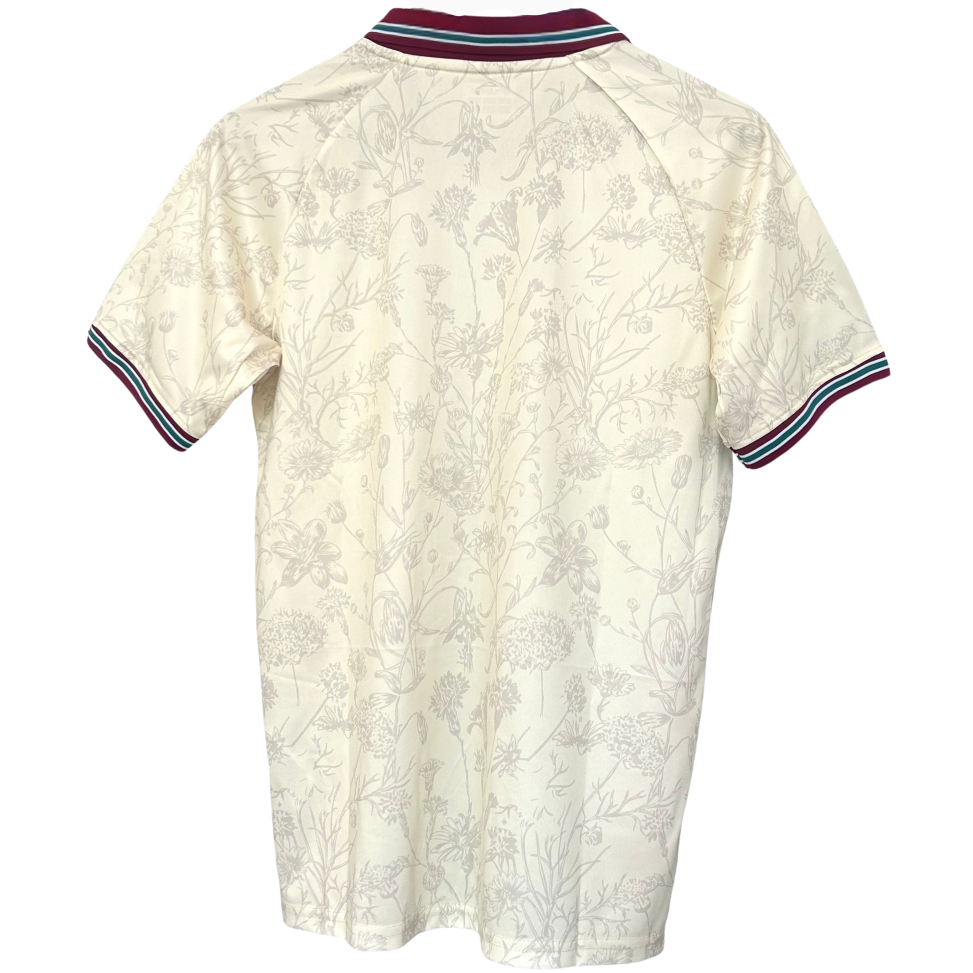 Real Betis heritage football kit by ELVN featuring green and white stripes and team crest on the chest.