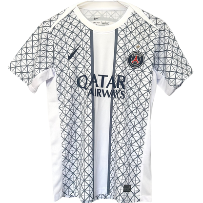 ELVN PSG Concept Kit featuring a sleek sports jersey and shorts with PSG and ELVN branding, designed for athletic performance.