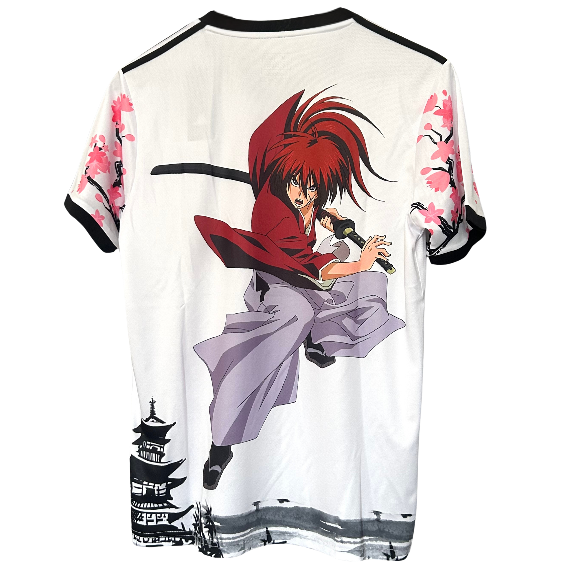 ELVN Japan X Rurouni Kenshin kit featuring anime-themed character illustrations and collectible design elements.