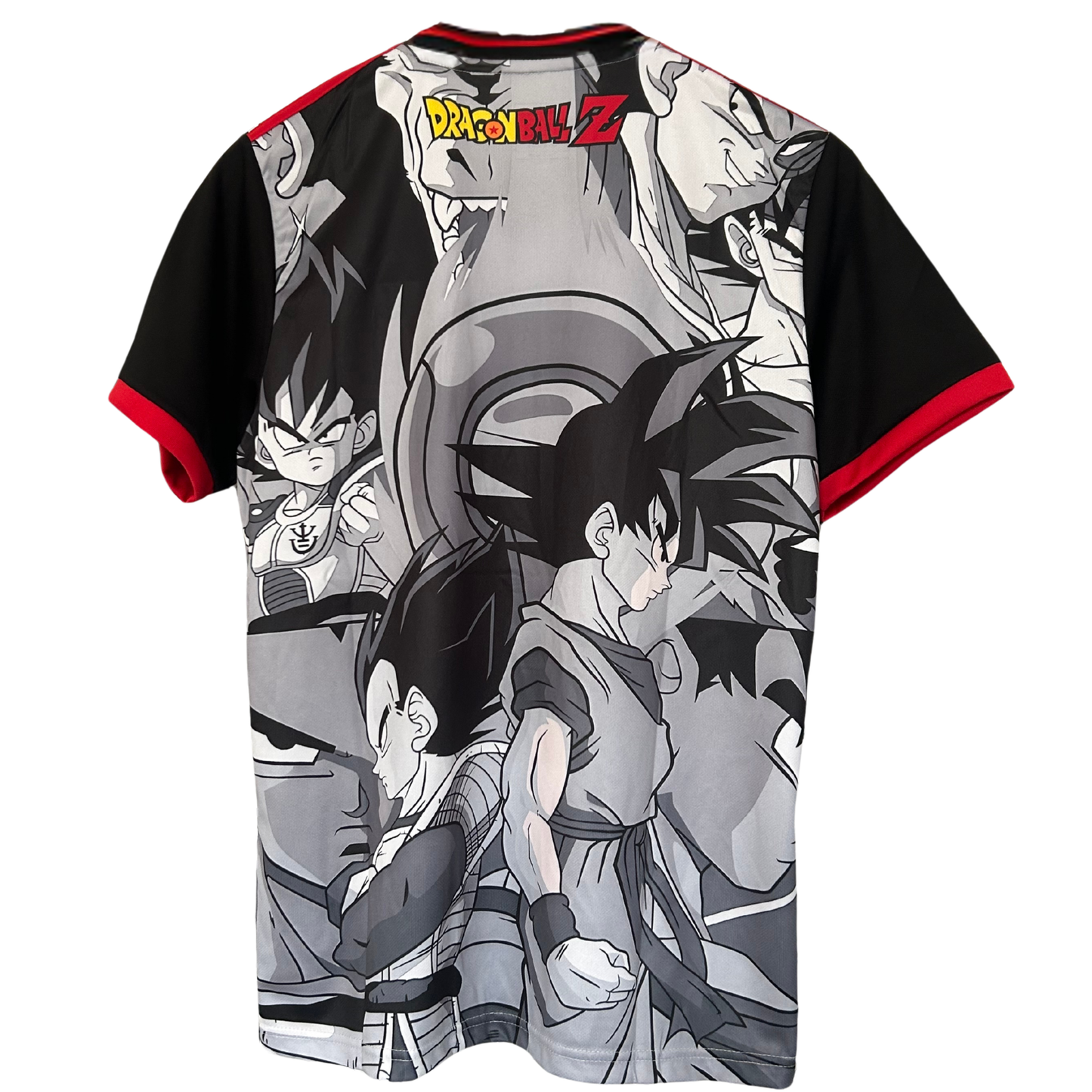 ELVN Japan Dragon Ball Z graphic kit featuring vibrant character designs on a high-quality fabric backdrop.