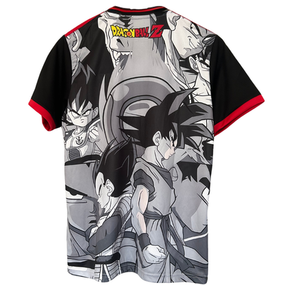 ELVN Japan Dragon Ball Z graphic kit featuring vibrant character designs on a high-quality fabric backdrop.