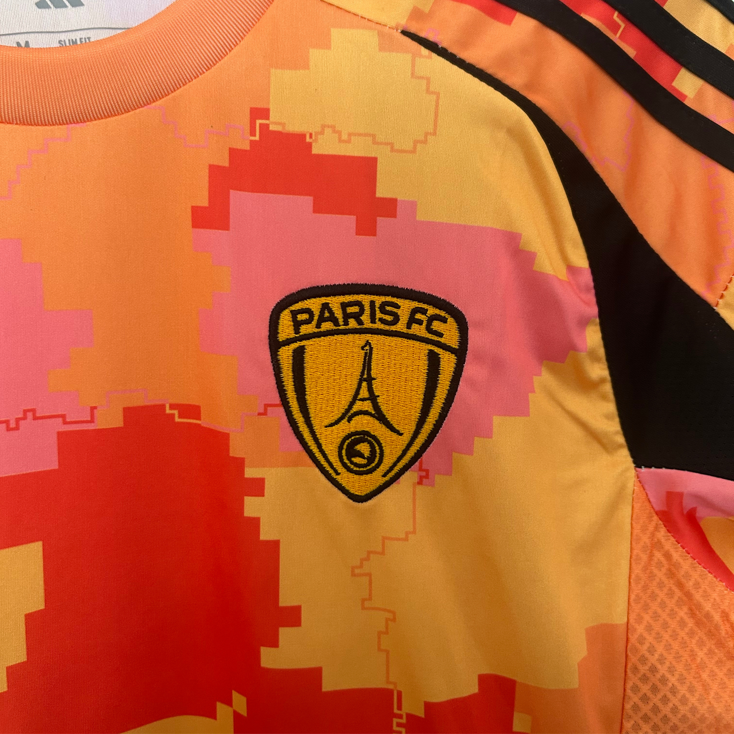 Paris FC third kit 2025/26 jersey by ELVN, featuring a stylish design in team colors with club crest and modern accents.