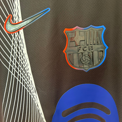 FC Barcelona red kit by ELVN, featuring the team's jersey with red and blue colors and the club crest.