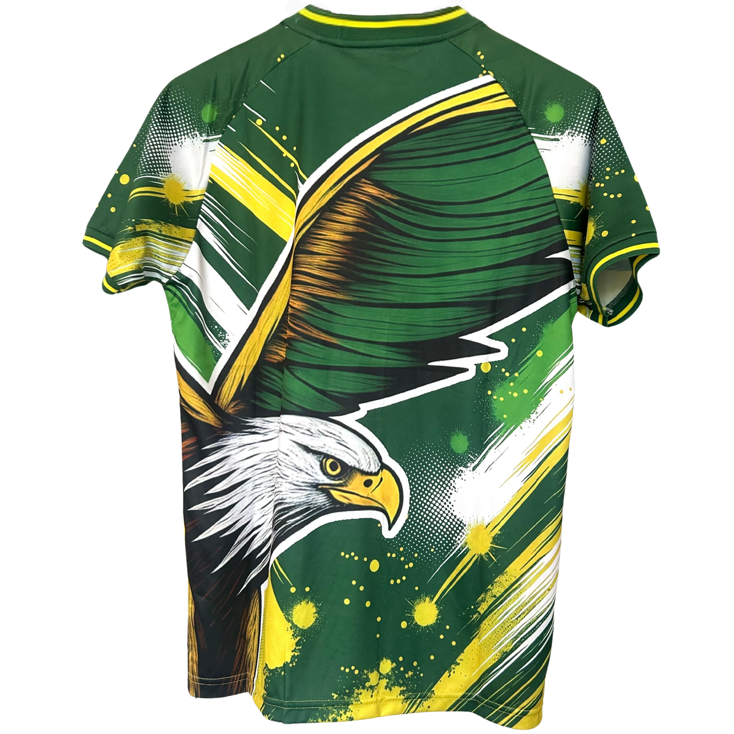 ELVN Brazil Eagle kit featuring a detailed eagle design on a sports jersey, perfect for soccer fans and supporters.
