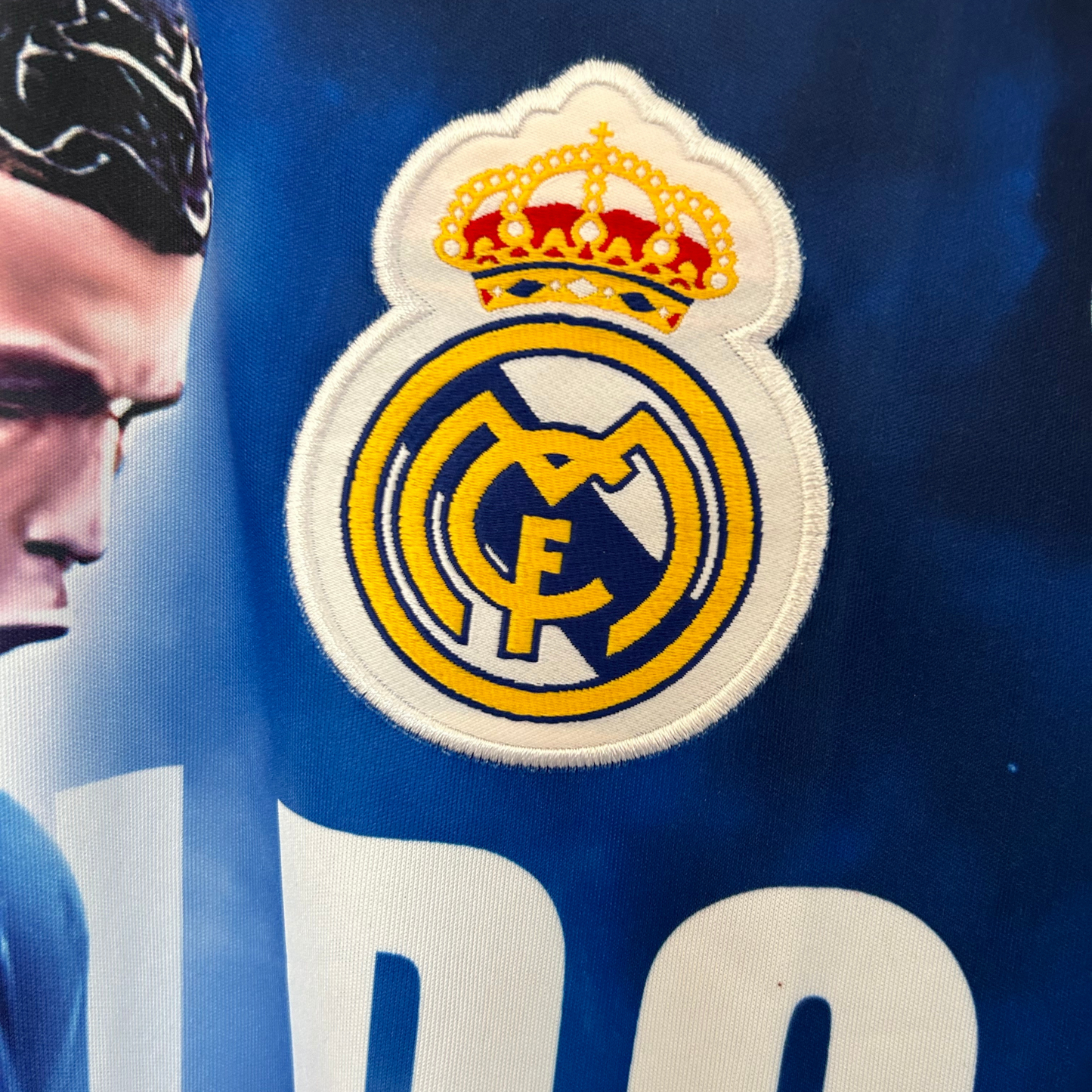 Real Madrid CR7 Warrior Kit by ELVN featuring a football jersey with team logo and Cristiano Ronaldo branding.