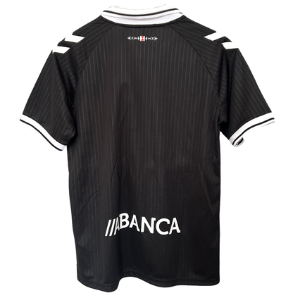ELVN Celta de Vigo 100th Anniversary Black kit, featuring the team jersey with club crest and commemorative design.