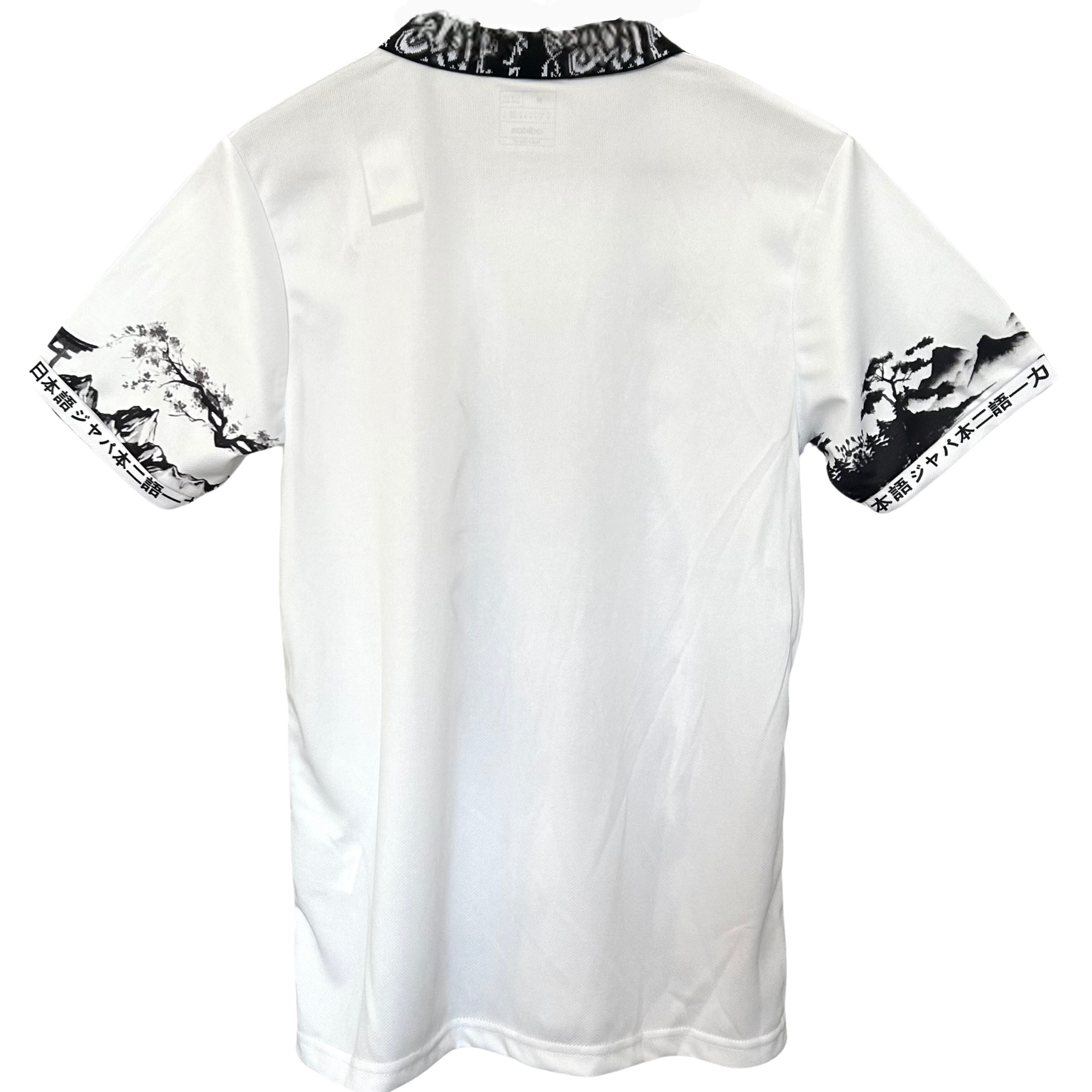 ELVN Japan X Naruto white kit featuring Naruto-themed clothing with vibrant designs and detailed graphics.