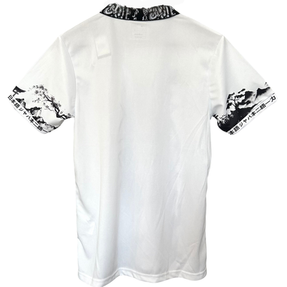 ELVN Japan X Naruto white kit featuring Naruto-themed clothing with vibrant designs and detailed graphics.