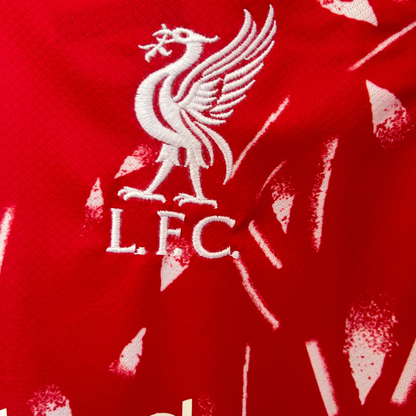 Liverpool home kit 2026/27 by ELVN, featuring the team jersey with official club crest and design details.