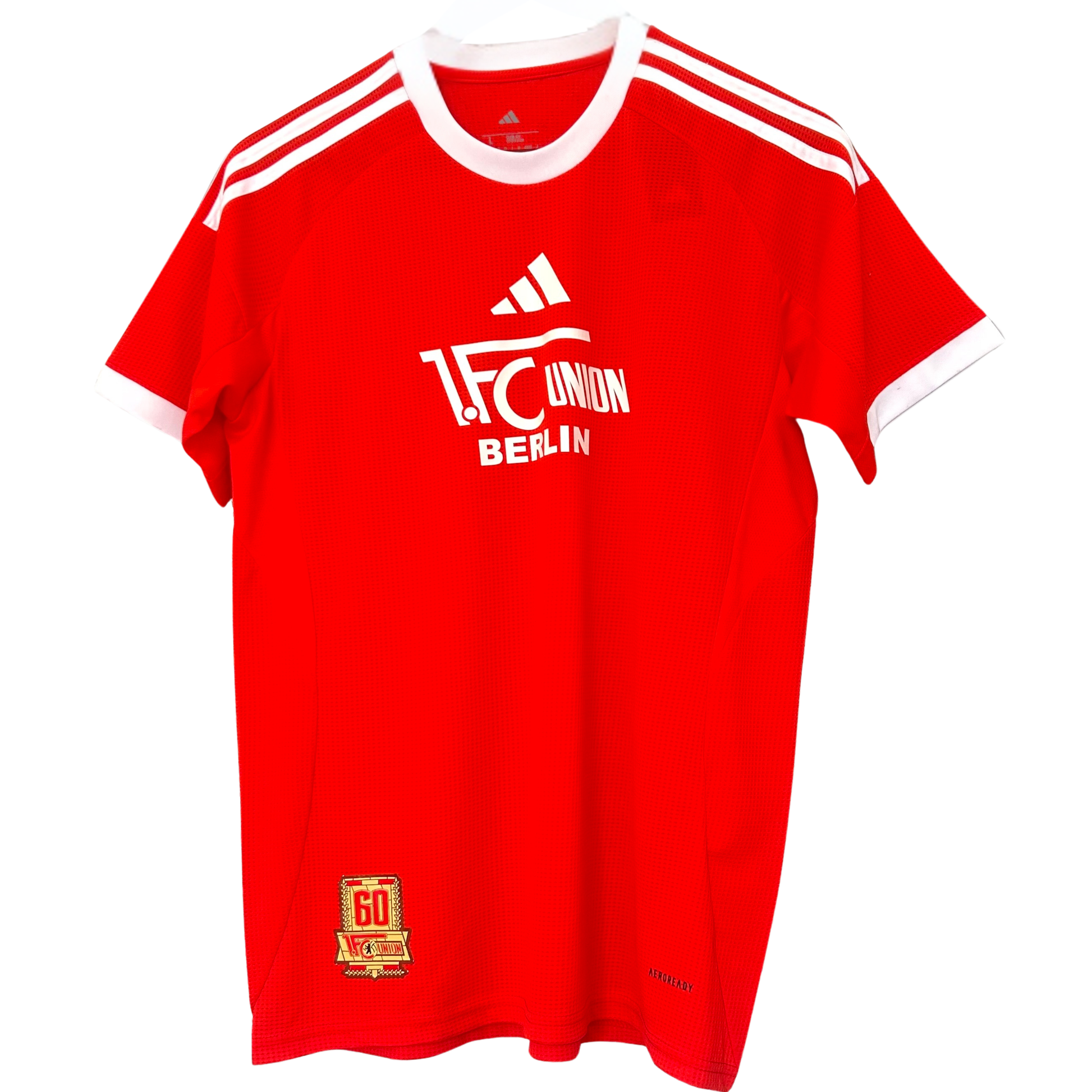 Union Berlin 60th Anniversary kit by ELVN, featuring the team's jersey with anniversary branding and team logo.