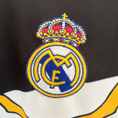 ELVN Real Madrid Avengers pre-match kit 2025/26, featuring team crest and Avengers-themed design on jersey and shorts.
