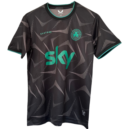 Ireland third kit 2026 by ELVN featuring green jersey with team logo and modern design elements, perfect for football fans.