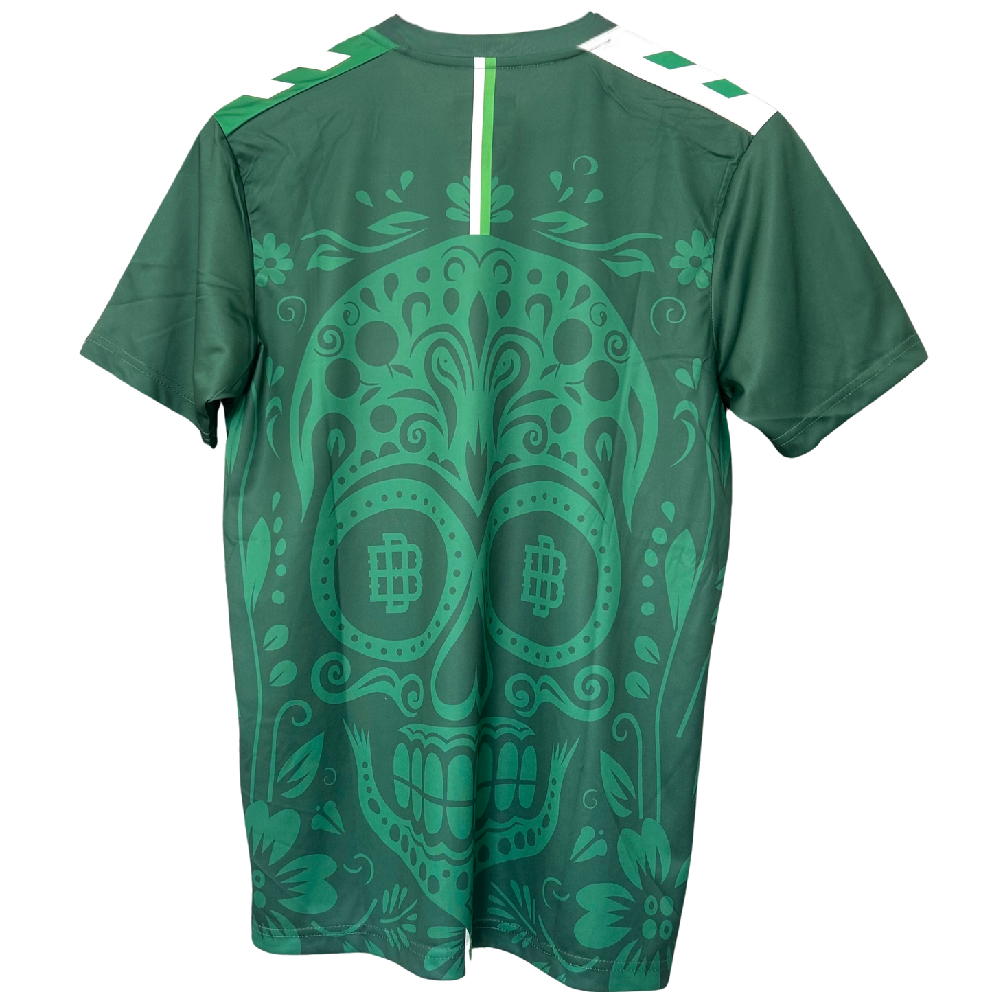 ELVN Real Betis Day of the Dead kit featuring vibrant team-themed face paint and decorative accessories for celebrations.