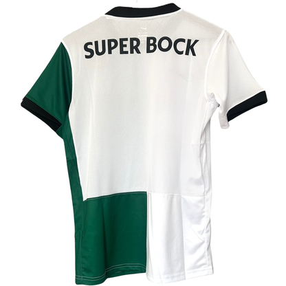 ELVN Sporting CP Heritage Kit featuring the club's classic design, with green and white jersey and matching shorts.