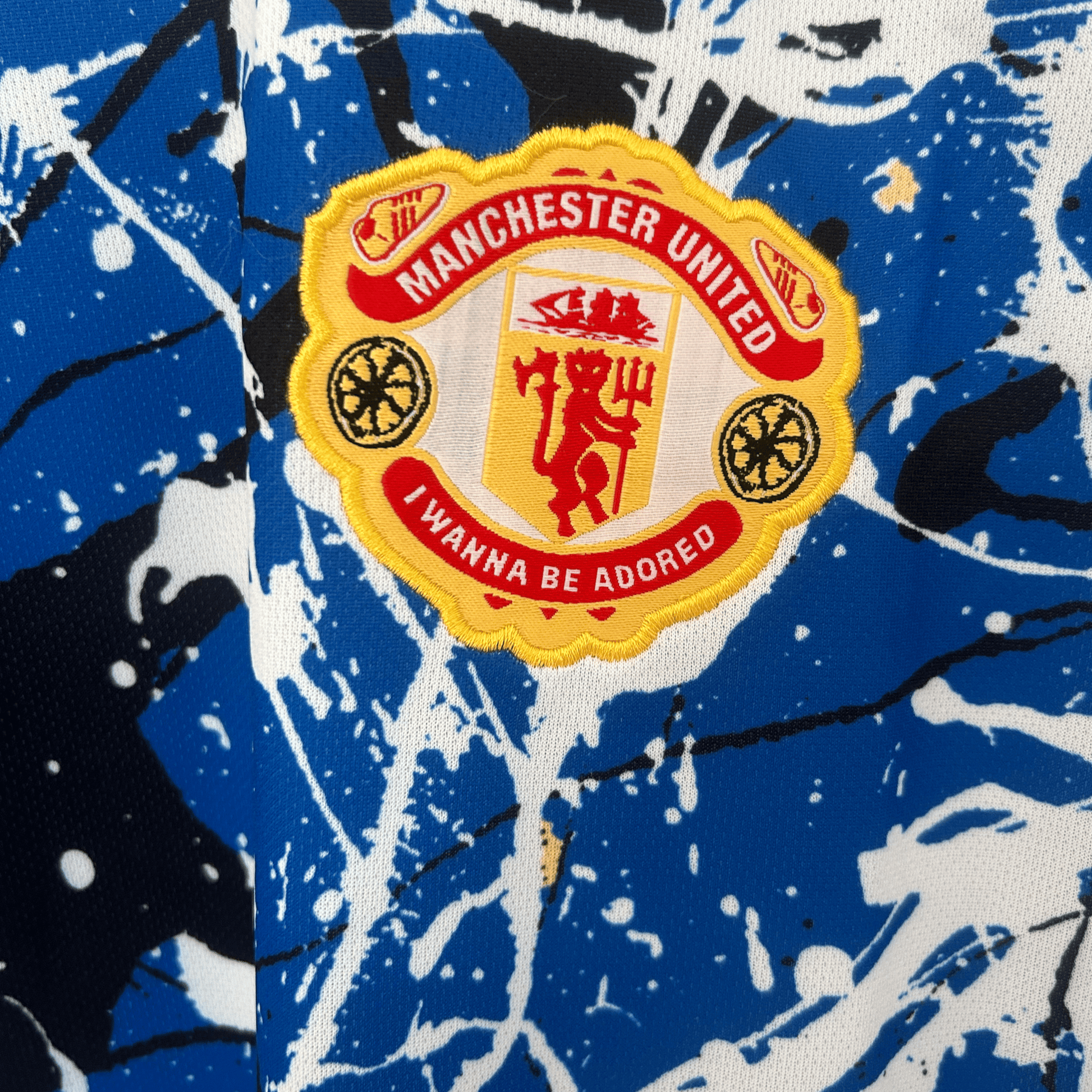 ELVN Manchester United Stone Roses kit featuring team-themed stones and packaging, perfect for sports fans and collectors.