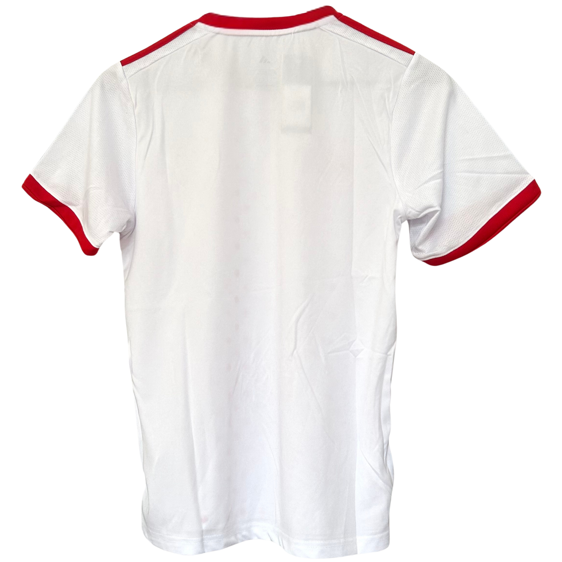 White Sevilla FC pre-match kit 2025/26 by ELVN, featuring the team logo and design details on the jersey.