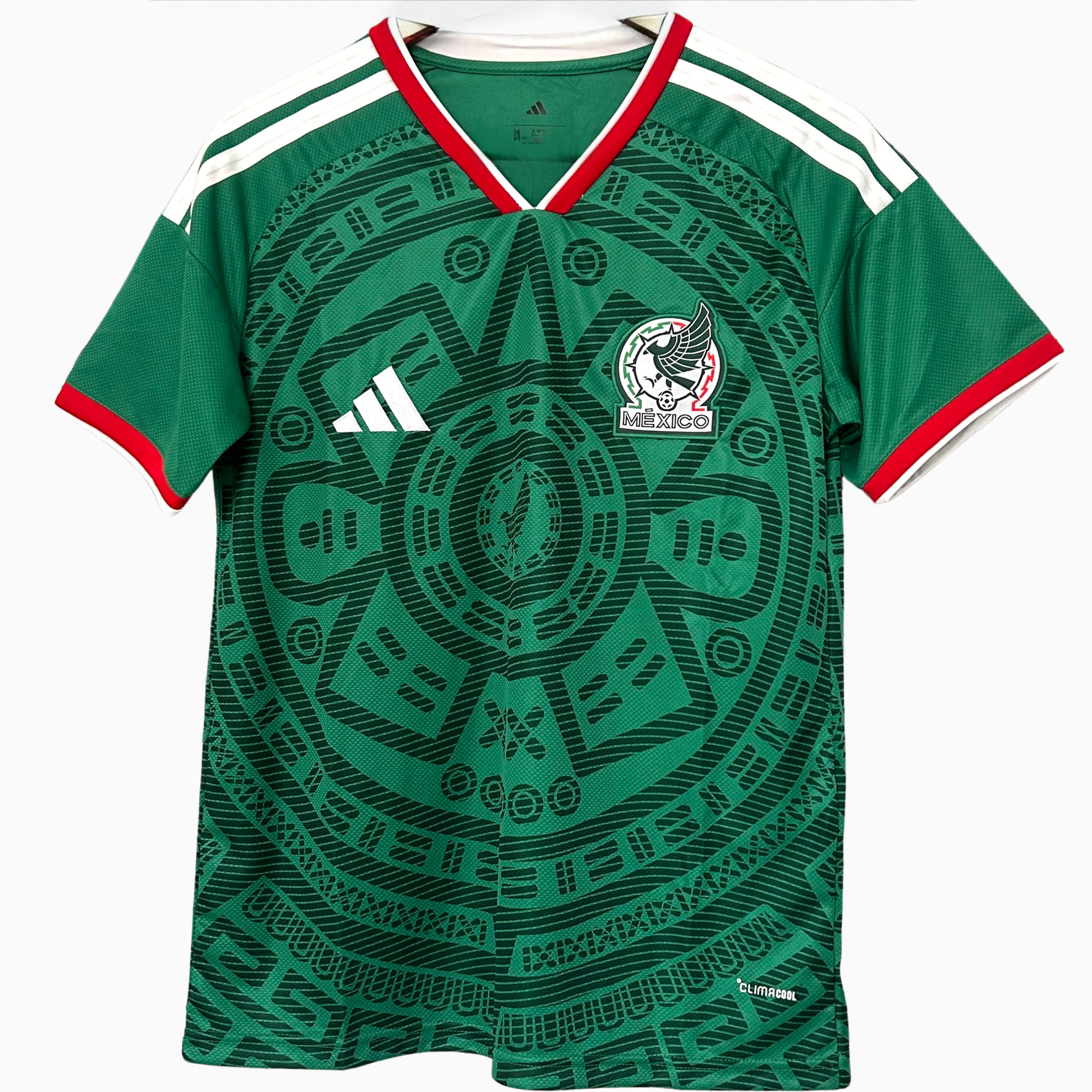 Mexico Home Kit 2026 football jersey by ELVN, featuring team colors and design details for fans and supporters.