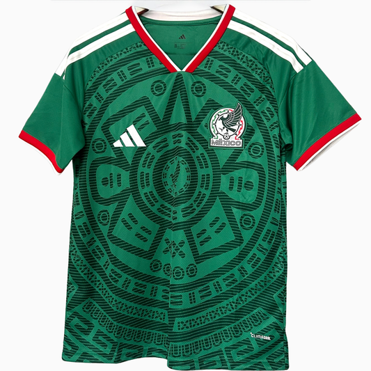 Mexico Home Kit 2026 football jersey by ELVN, featuring team colors and design details for fans and supporters.
