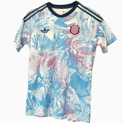 ELVN Costa Rica away kit 2026 jersey in green with red and white accents, featuring team badge and athletic fit.