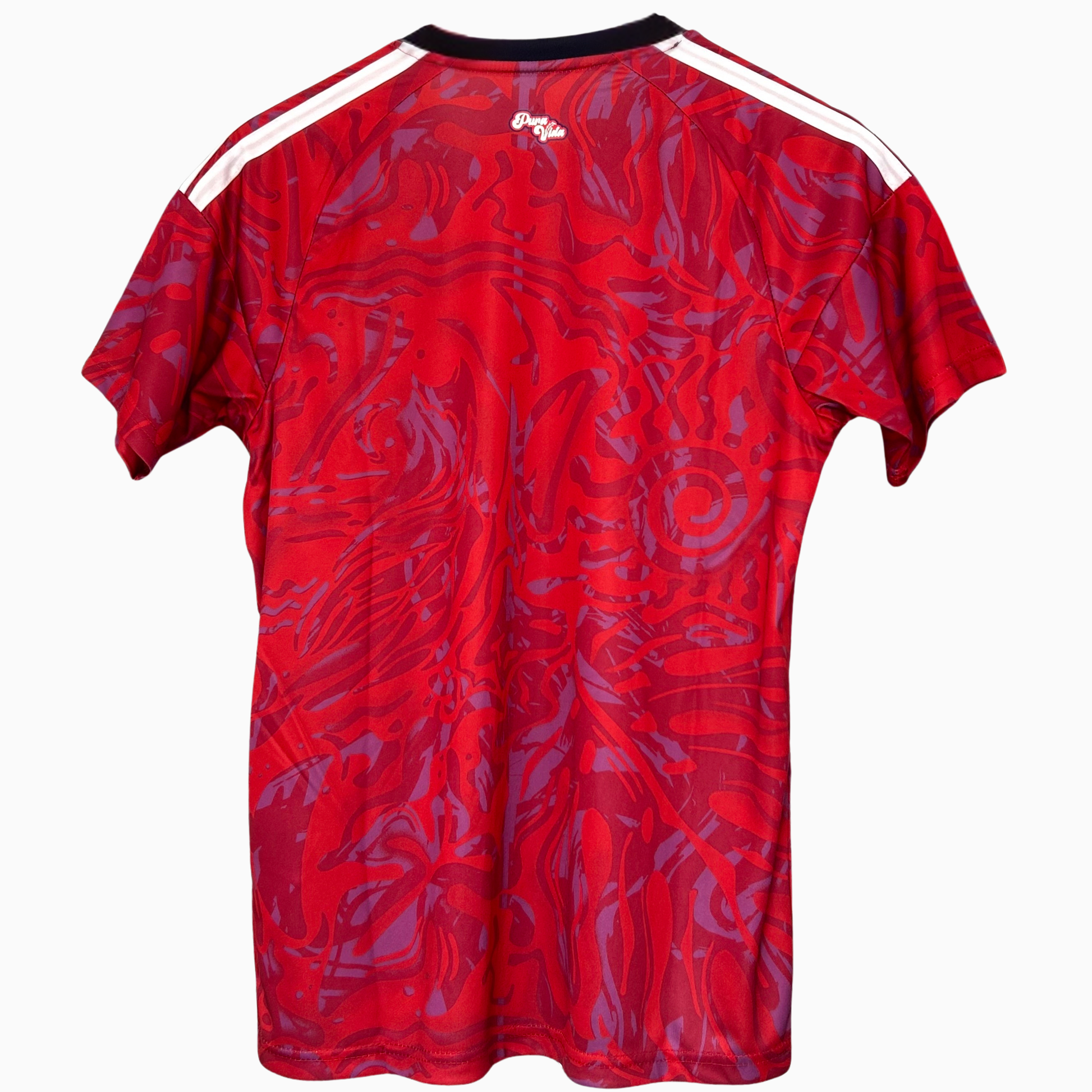 Elvn Costa Rica Home Kit 2026 soccer jersey with green and red accents, displayed flat on a white background.