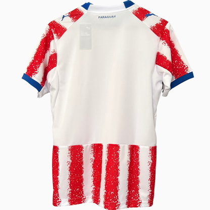 Elvn Paraguay home kit 2026 soccer jersey with team logo and design, displayed flat on a white background.