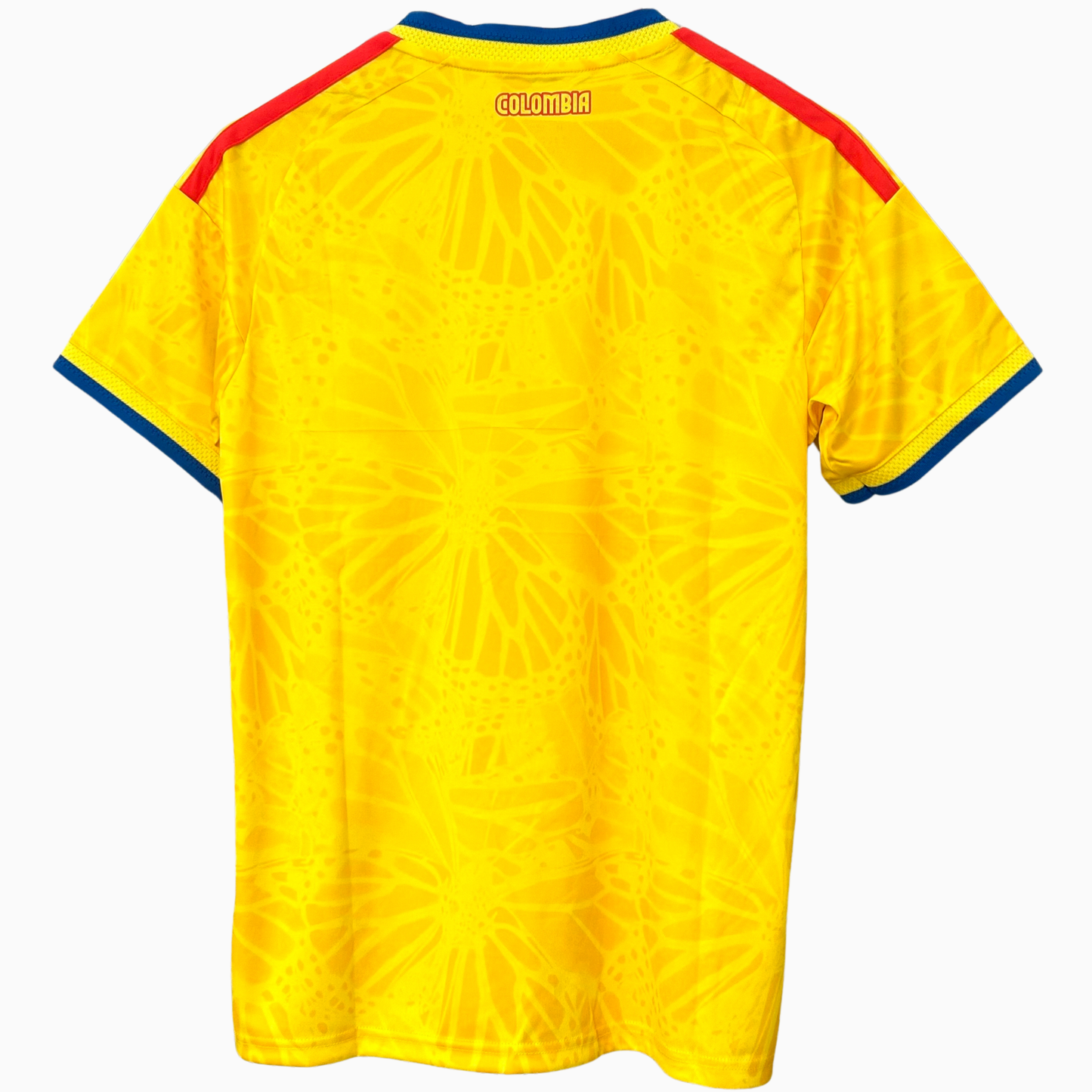 Colombia national football team home kit 2026 by ELVN, featuring the iconic jersey with team crest and team colors.