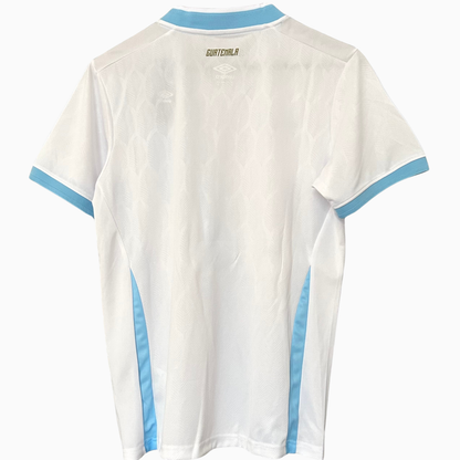 Guatemala home kit 2026 soccer jersey by ELVN with team crest, green and blue design, and official team logo.