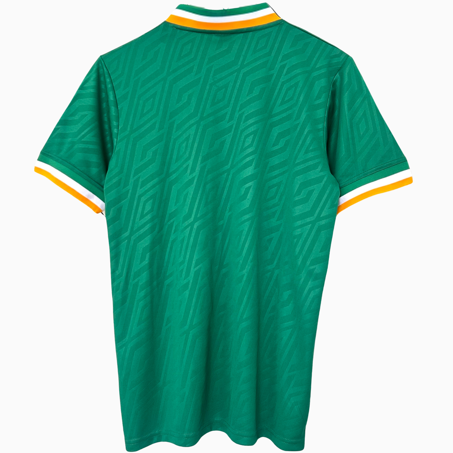 ELVN Ireland St. Patrick’s Day home kit 2026 featuring green jersey, shorts, and socks with shamrock details for festive celebrations.