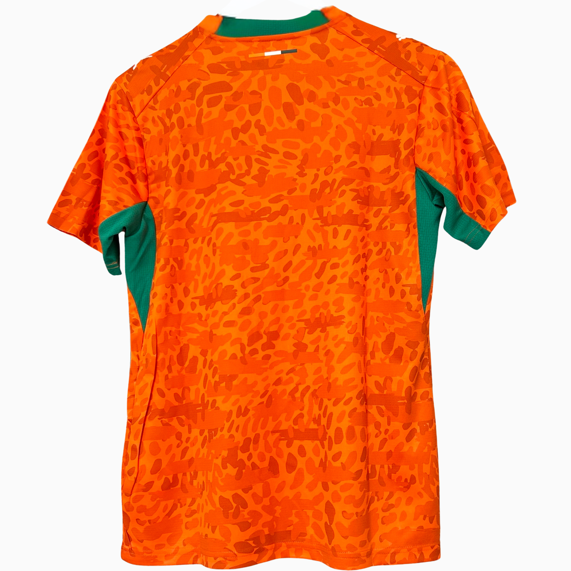 Ivory Coast Home Kit 2026 football jersey by ELVN, featuring team crest and classic design, displayed on a plain background.