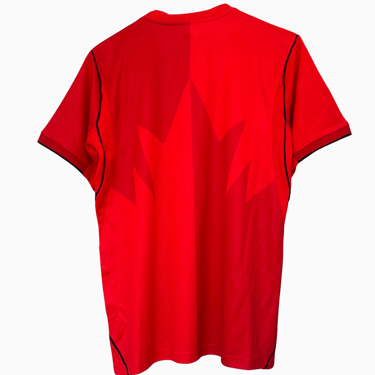 Canada Home Kit 2026 soccer jersey by ELVN, featuring red and white design with team logo and athletic fit.