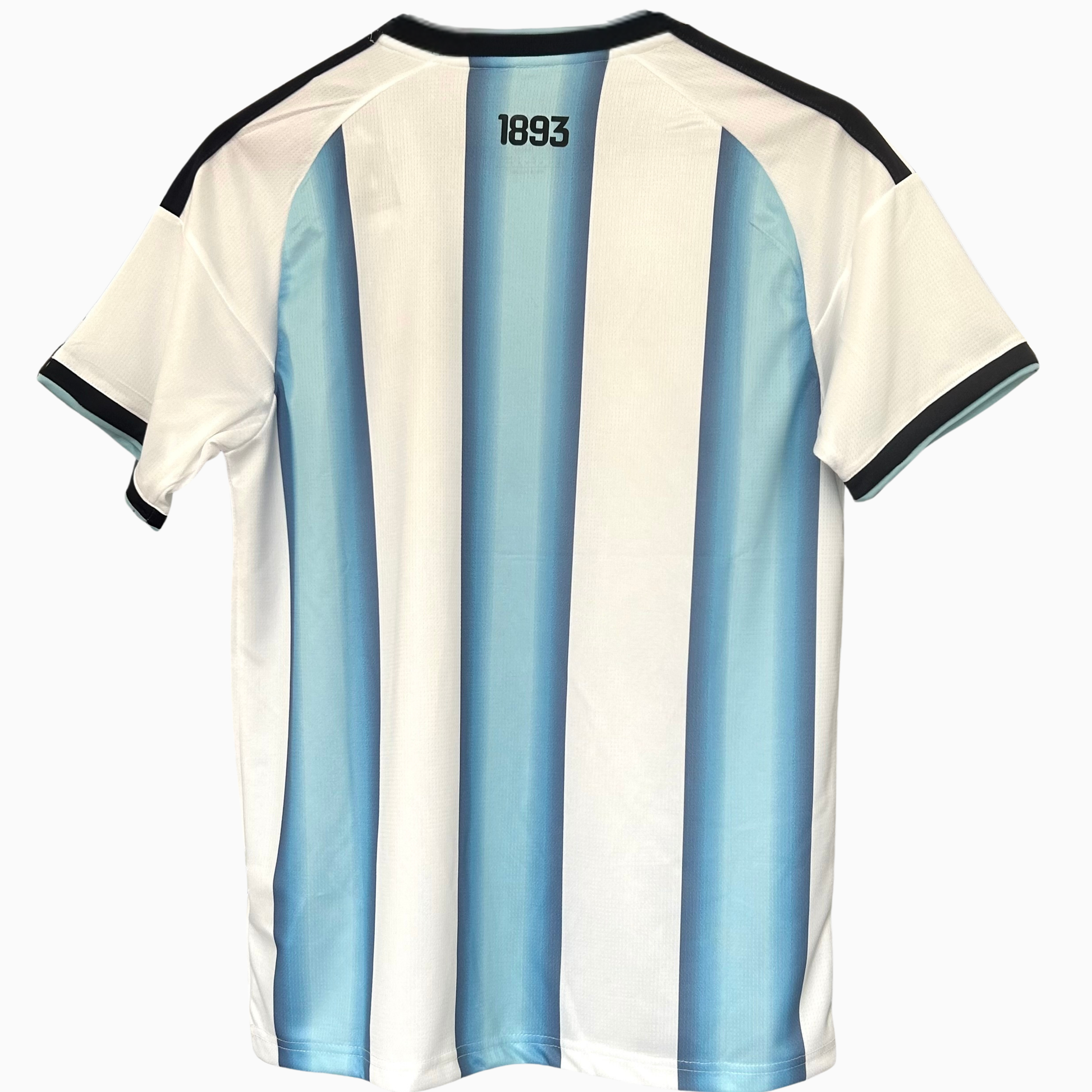 Argentina home soccer kit 2026 by ELVN, featuring the team's official jersey with national colors and design details.
