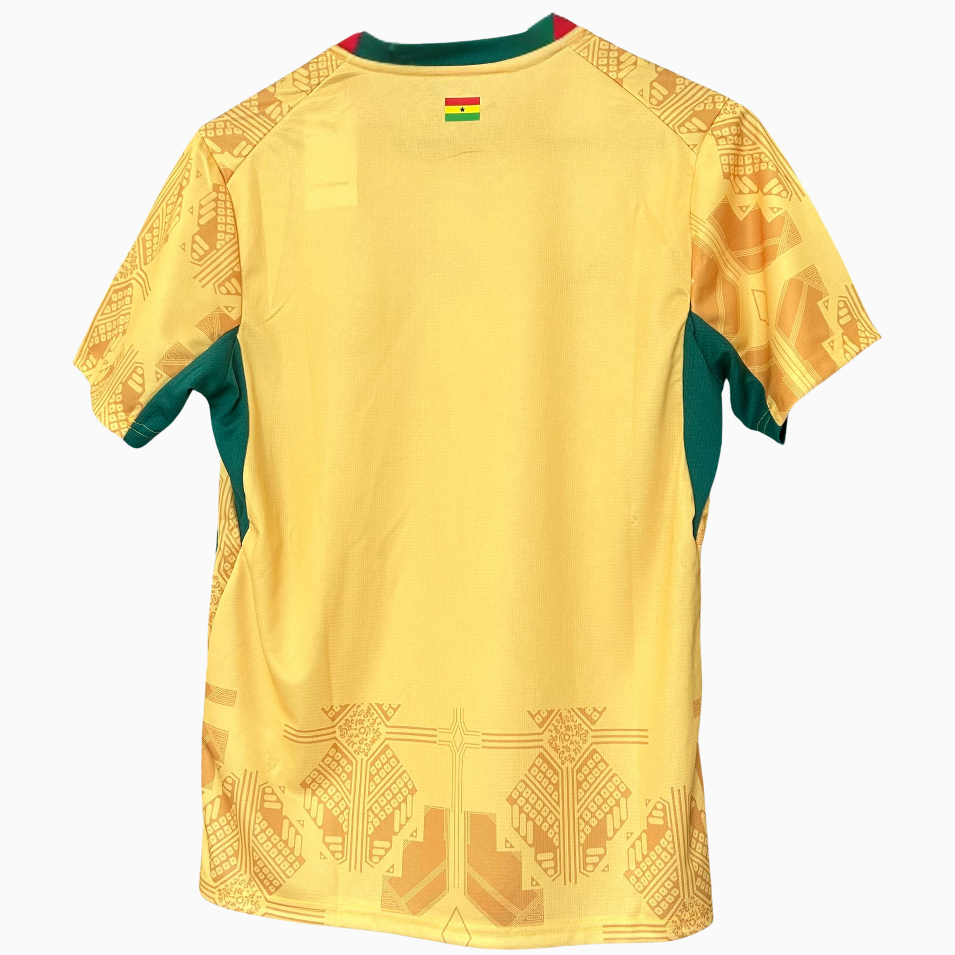 Ghana away kit 2026 football jersey by ELVN, featuring team colors and design details on a plain background.