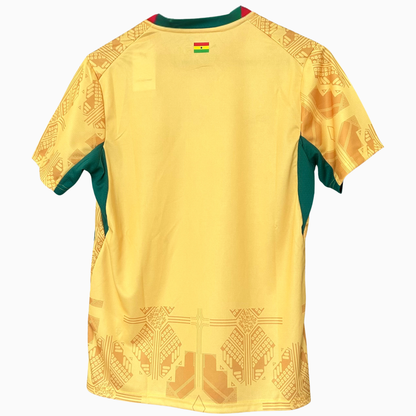 Ghana away kit 2026 football jersey by ELVN, featuring team colors and design details on a plain background.