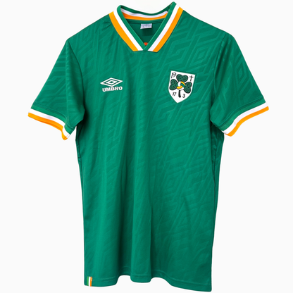 ELVN Ireland St. Patrick’s Day home kit 2026 featuring green and gold Irish-themed clothing and accessories for celebration.