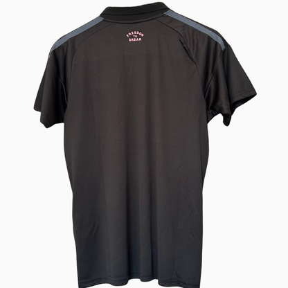 ELVN INTER MIAMI CF away kit 2026/27 featuring team logo and stylish design on navy blue fabric.