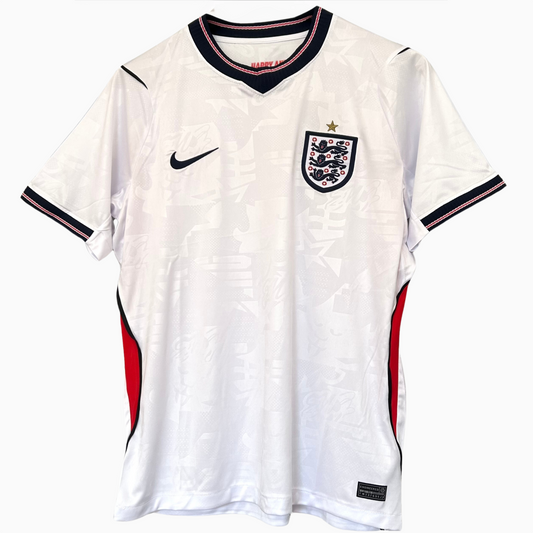 England home kit 2026 by ELVN, featuring the official team jersey with team logo and design elements, laid flat.