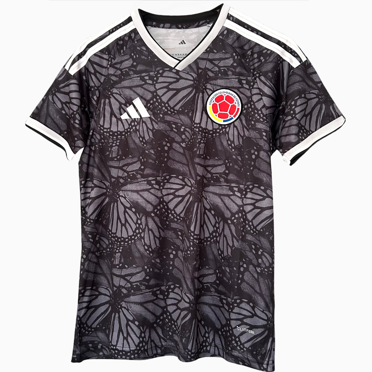 Colombia third kit 2026 soccer jersey by ELVN with vibrant design, featuring the team crest and modern athletic fit.