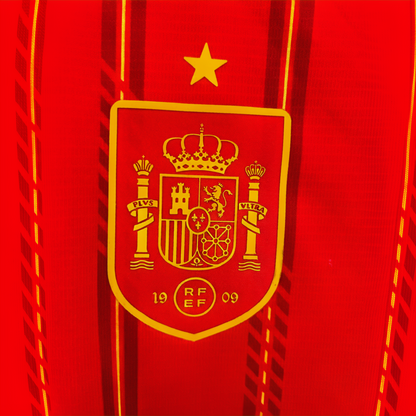 Spain home kit 2026 soccer jersey by ELVN, featuring the team’s official red design and team logo on the front.