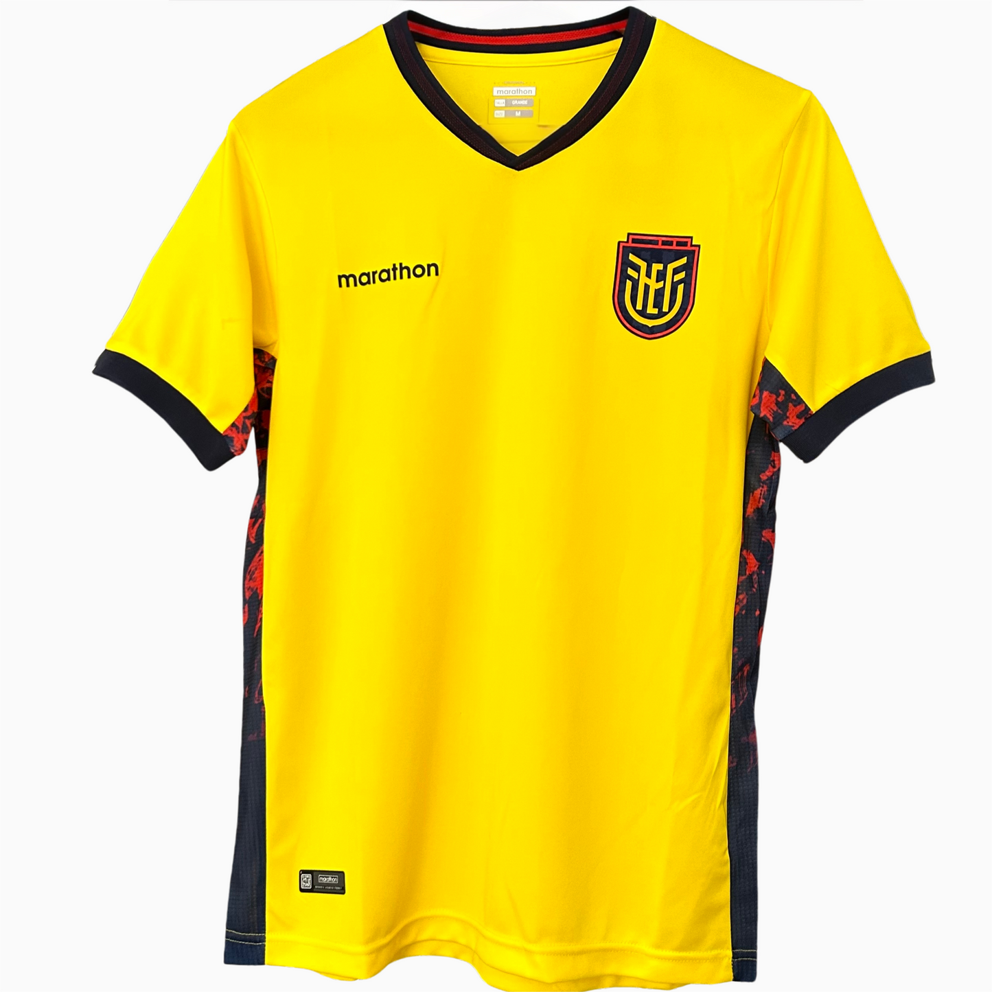 Ecuador home soccer kit 2026 by ELVN, featuring the team jersey with team logo and vibrant green color.