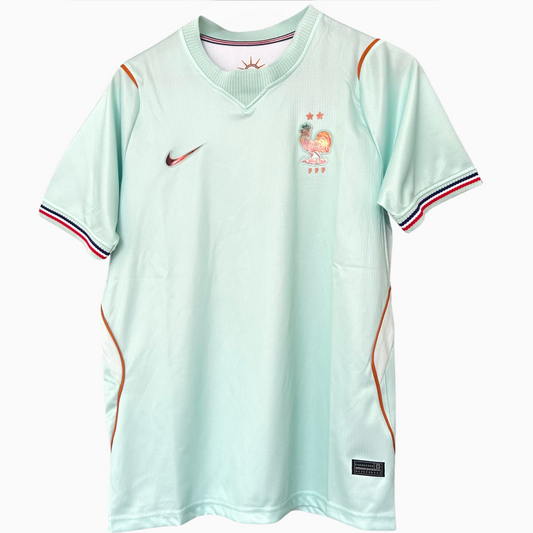 France away kit 2026 jersey by ELVN featuring team logo and modern athletic design, displayed on a plain background.